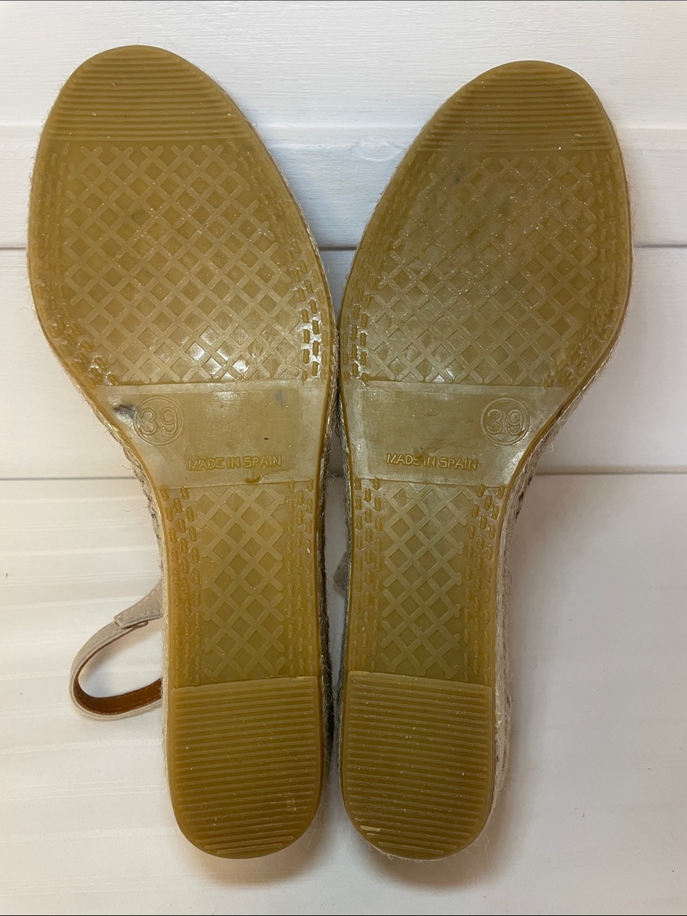 Brown’s Fullerton slingback wedge espadrille open toe sandals women’s size 8 - Picture 12 of 15
